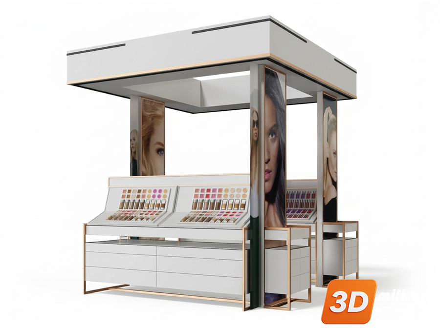 Cosmetic Store Skp Files 